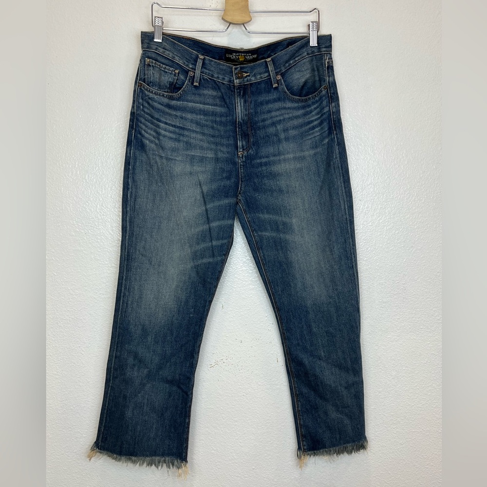 Lucky Brand Bridgette Cropped Flare in Hope Blue Size 12/31
